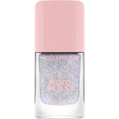 Catrice Dream In Holo Blast Nail Polish, No. 060, Multicoloured, Long-Lasting, Holographic, Glitter, Vegan, No Microplastic Particles, No Preservatives, No Perfume, 10.5 ml
