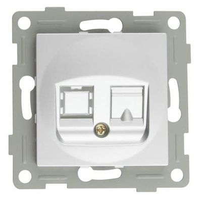 Base de téléphone encastrée, design en titane, haute durabilité, compatible avec différents modèles, installation facile