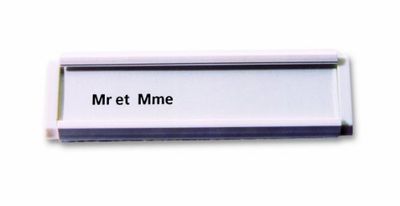 Symbol ID1 Plaquette d'identité pvc 94 x 82 x 8 mm Blanc