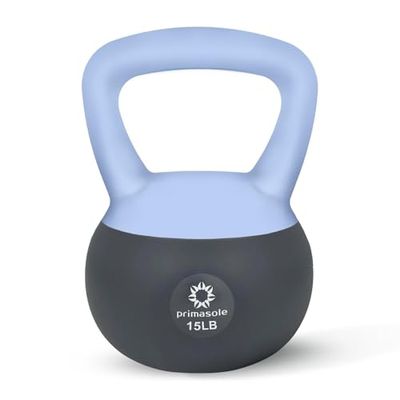 Primasole Kettlebell Soft Shook Base di resistenza Anti Slip mano Kettlebell pesi