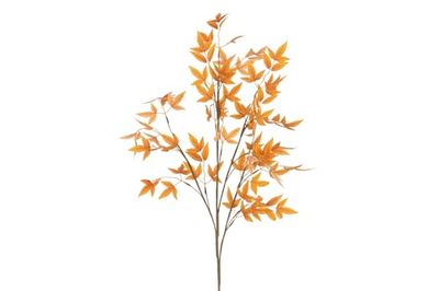 RAMA HOJAS POLIESTER GRANATES 30x40X113 CM