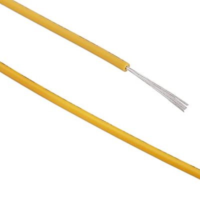 BeMatik - Cavo di Alimentazione 24AWG 30m Giallo