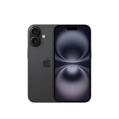 Apple iPhone 16 256 GB: 5G Mobile phone with Apple Intelligence, Camera Control, A18 Chip and a Big Boost in Battery Life. Works with AirPods; Black