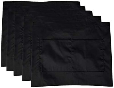 MISEMIYA Dames gastronomie schort, zwart (Negro 1), One size (Fabrikant maat:Pack*3)