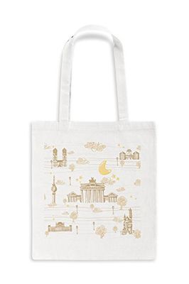 Eiffel baby Tyskland – väska, 38 x 42 cm, beige