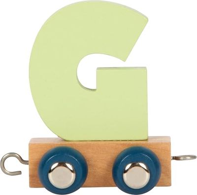 small foot Train Alphabet Polaire Lettre G en Bois, Combiner, décorer, Offrir, 12577