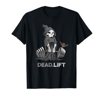Death deadlift Camicia bodybuilder Powerlifting Divertente Palestra Maglietta