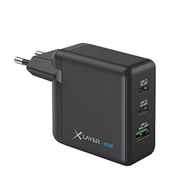 Xlayer Powercharger 65W GaN /OQ4.0 USB-C laddare svart