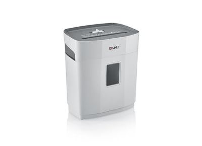 Dahle PaperSAFE PS 120 niszczarka dokumentów (8 arkuszy, poziom bezpieczeństwa P4, cięcie cząstek, nie zawiera oleju i konserwacji, 12 litrów) szara