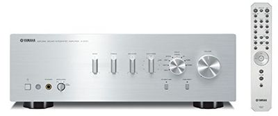 Yamaha AS-701 Amplificador estéreo integrado de 160 W por canal, prata