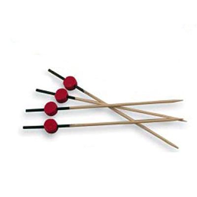 Garcia de pou Piques "Rouge Et Noire" 12 Cm Naturel Bambou - 10000 unités
