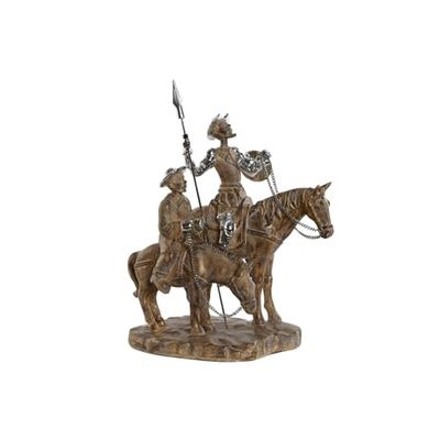 FIGURA RESINA 20,5X13X26 QUIJOTE NATURAL