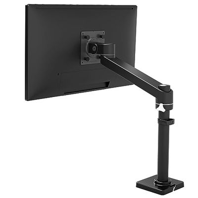 Ergotron – NX Single Monitor Arm, VESA Desk Mount – for Monitors Up to 34 Inches, 0 to 8 kg – Matte Black