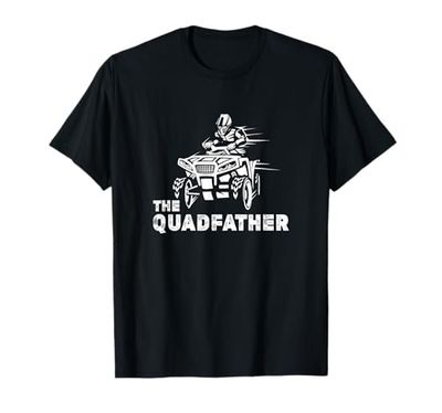 El Quadfather Offroad Barro Bogging 4 Wheeler Quad Biker Camiseta