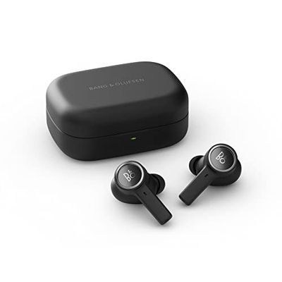 Bang & Olufsen Beocom EX UC - Auricolari Bluetooth Wireless per Lavoro con Cancellazione del Rumore e 6 Microfoni, Batteria di 28 Ore + Cavo USB-C, Custodia di Ricarica, Dongle - Black Anthracite