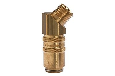 RIEGLER 107927-270.35 tempereringskoppling DN 6 med yttre gänganslutning, M14 x 1,5 90°, 1 st