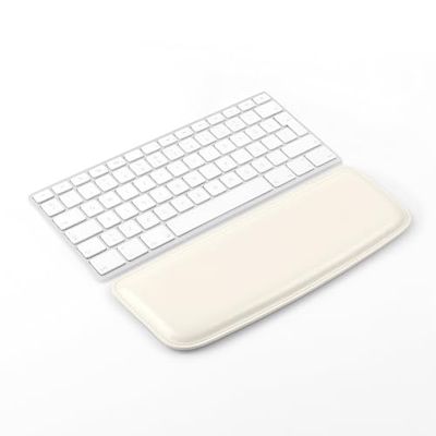 Londo Tapis de Clavier en Similicuir PU - Support Ergonomique Premium pour une Frappe Confortable au Travail et à la Maison