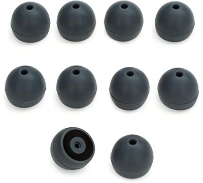 Shure Easfx1 10M Inserti Flessibili Morbidi Per Gli Auricolari Se, Taglia M, Confezione Da 10 Pezzi