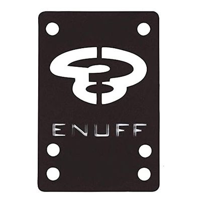 Enuff Shock Pads Rolamentos, unissexo para adultos, preto, tamanho único
