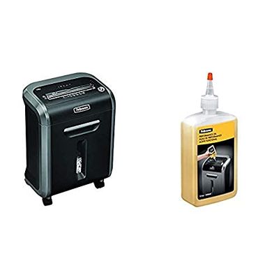 Fellowes Distruggi Documenti 79Ci, a Frammento, 16 Fogli + Olio Lubrificante per Distruggidocumenti, 355 ml