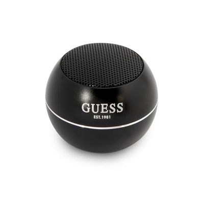 CG MOBILE Mini Haut-Parleur Bluetooth Guess de la Marque Guess, Profitez de la Mode comme Style de Vie avec Cette Enceinte Portable, Cadeau Guess Original pour Homme et Femme