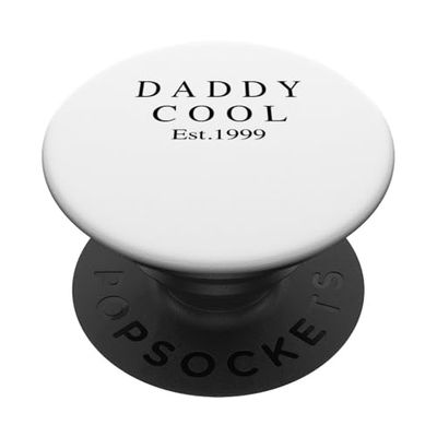 Daddy Cool Est 1999 Daddy Birthday Daddy Born 1999 Padre PopSockets PopGrip Adhesivo