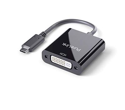 PureLink IS191 USB-C naar DVI adapter - 1080p - iSerie 0,10m, zwart