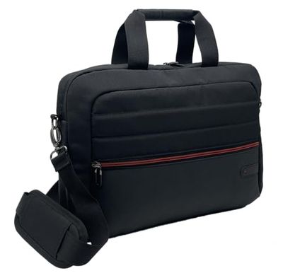 ToyBags Maletin Business 28 X 40 X 7,5 Cm, Mochila Hombre, Negro, Grande