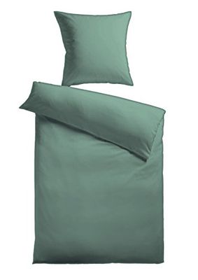 Kinzler B-11080/100 microvezel beddengoed effen, 80 x 80 + 135 x 200 cm, ultrazacht, antraciet
