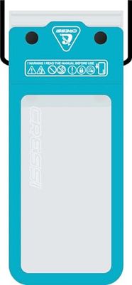 Cressi Jimmy Telefoonhoes Turquoise - Zachte Waterdichte Mobiele Telefoonhoes, Turkoois, 7", Volwassenen Unisex