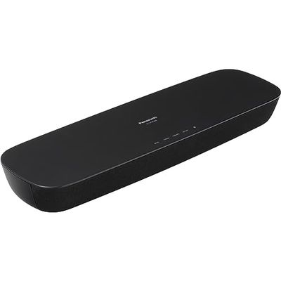 Panasonic SC-HTB200EGK Barra de som para casa (conexão HDMI, TV, sem fios e com fios, cinema em casa, 2,0 canais, 80 W, DTS Digital Surround, Dolby Digital, 80 W, 10 cm), cor preta