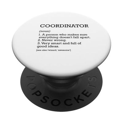 Coordinador Definición de trabajo Personalizado Divertido Coordinador PopSockets PopGrip Adhesivo