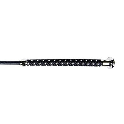 HKM Silver Cravache Bleu foncé 90