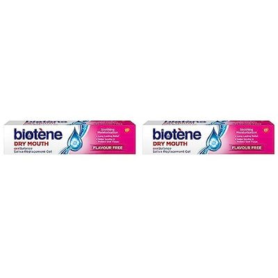 Biotène Dry Mouth Moisturising Gel, Moisturising Gel, 50 g (Pack of 2)