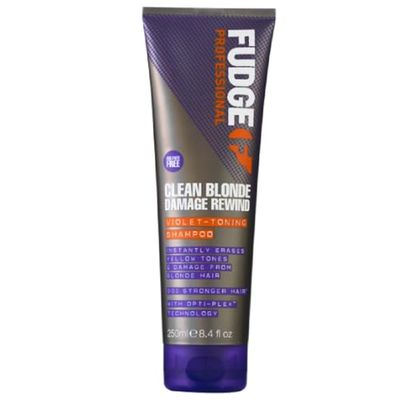 Fudge - Champô profissional de tom roxo para cabelo loiro