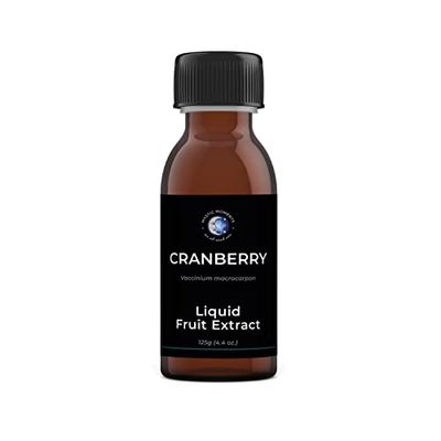 Mystic Moments | Cranberry - Liquid Fruit Extract 250g | Perfect for Skin Care, Creams, Lotions and DIY Beauty Products Vegan GMO Free