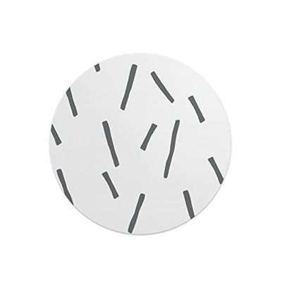Questo Casa, Stampa Digitale Tondo Tappetino per Mouse, Base Antiscivolo, per Ufficio e Casa, Diametro: 22 Cm