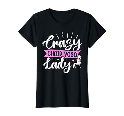 Crazy Chair Yoga Lady T-Shirt