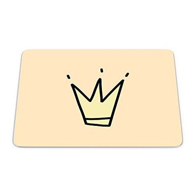 Bonamaison, Tapis de Souris Rectangle Imprimé Numériquement, Fond Antidérapant, pour Bureau et Maison, Taille: 22x18cm