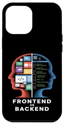 Frontend vs Backend Developer Case for iPhone 12 Pro Max