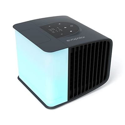 Evapolar evaSMART mini cooler (EV-3000) Removable bigger tank, Voice and Mobile app control, LED touch screen, RGB light
