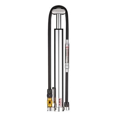 Lezyne Unisex vuxen minipump CNC Micro Floor Drive pump, silver, 18