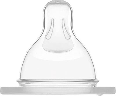 MAM - Aspirador para biberões (silicone, 2 unidades) transparente Tamanho: Gr. 0-Instruções em língua estrangeira
