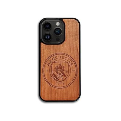 Iconic Puzzles Funda de Madera para teléfono, Unisex, marrón, Talla única