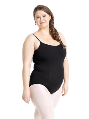 Capezio Dames Prinses Hemdje Turnpakje - Zwart - Medium, Zwart, M