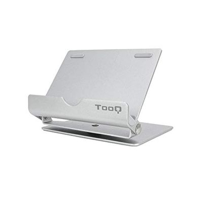 Tooq Soporte SOBREMESA para TELEFONO/Tablet hasta 10 Plata