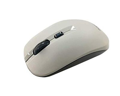 Optische muis, draadloos, grijs/zwart, ergonomisch ontwerp, zeer nauwkeurige sensor, USB-poort, compatibel met meerdere besturingssystemen* *