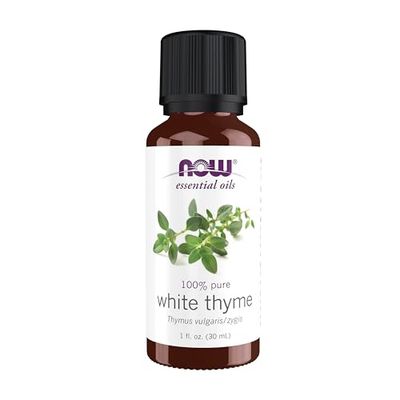 Now Foods Óleo essencial, óleo de tomilho branco 1 unidade 30 ml