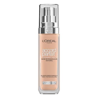 L'Oréal Paris Base de maquilhagem, acabamento natural, com ácido hialurónico
