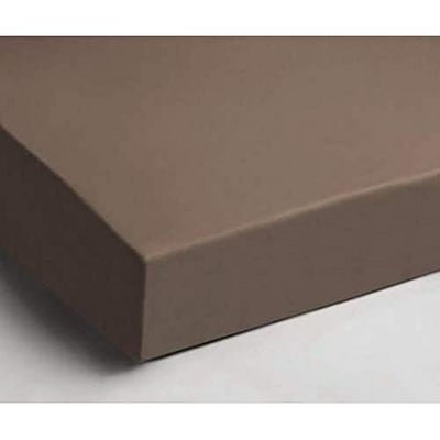 Papillon hoeslakens interlock jersey zand, katoen, 190 x 220 cm